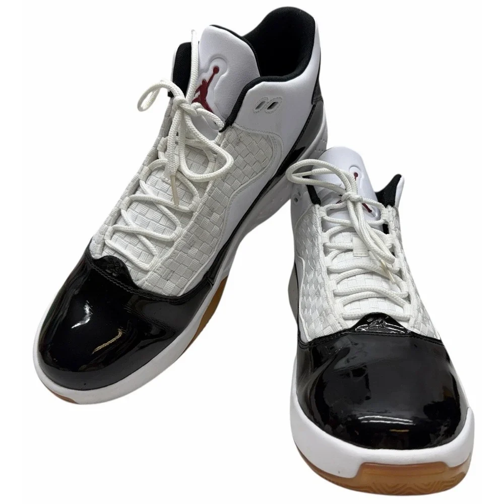 Air Jordan Max Aura 2‎ White Black Retro Sneaker Shoe CK6636-102 Men's Size 13